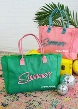 Load image into Gallery viewer, &quot;Summer&quot; Tote Bag - 2 Colors
