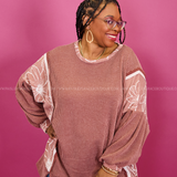 Invisible Strings Top - Brown - LAST ONES FINAL SALE