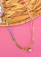 Load image into Gallery viewer, Lizette Multicolored Necklace by Pink Panache
