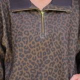 Everyday Pullover- Coco Leopard - PREORDER