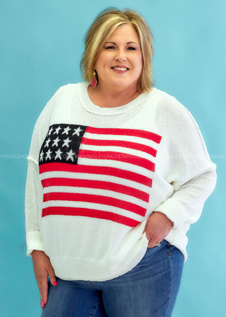 USA All The Way Sweater - 2 Colors - FINAL SALE