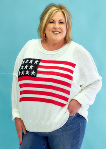 USA All The Way Sweater - 2 Colors