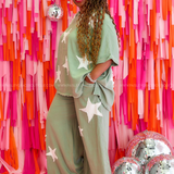 Under The Stars Set - Olive/White* FINAL SALE *