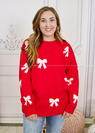 Bow-tiful Behavior Sweater