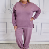 Happiness Pursuits Pullover - Dusty Lilac* FINAL SALE *