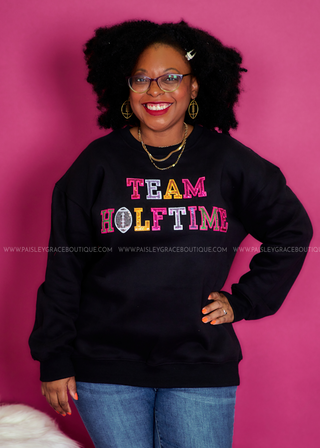 Team Halftime Sweatshirt - Black - GAMEDAY