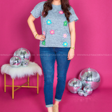 Call Me Cutie Top - Heather Grey* FINAL SALE *
