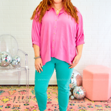 Breeze In My Hair Top - Pink - LAST ONES FINAL SALE