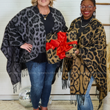 LUXE LEOPARD WRAP - LAST ONES FINAL SALE