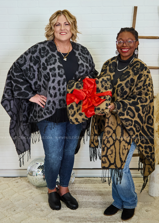 LUXE LEOPARD WRAP