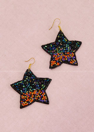 Jessica Star Beaded Earrings