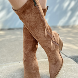 Howdy Cowboy Boots by Corkys - Cognac Suede* FINAL SALE * - ALL STAR SALE