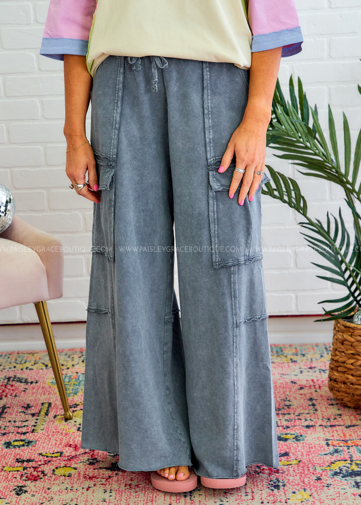 Sparks Fly Pants - Faded Navy