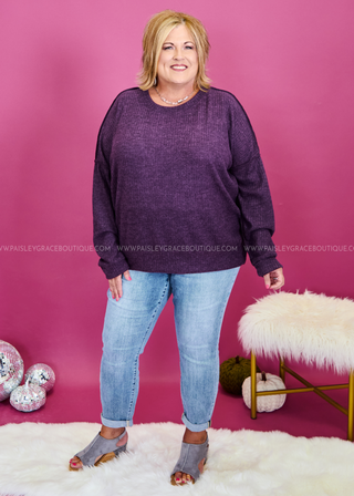 Amethyst Muse Top - Plum