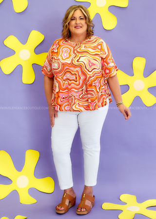 Sew In Love - Funky Fun Top - 2 Colors - LAST ONE FINAL SALE