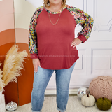 Wildflower Whirl Top - LAST ONES FINAL SALE