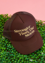 Load image into Gallery viewer, Stronger Than The Storm Trucker Hat
