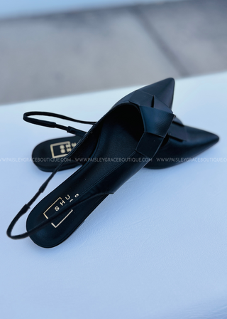 Audrey Flats by Shu Shop - Black