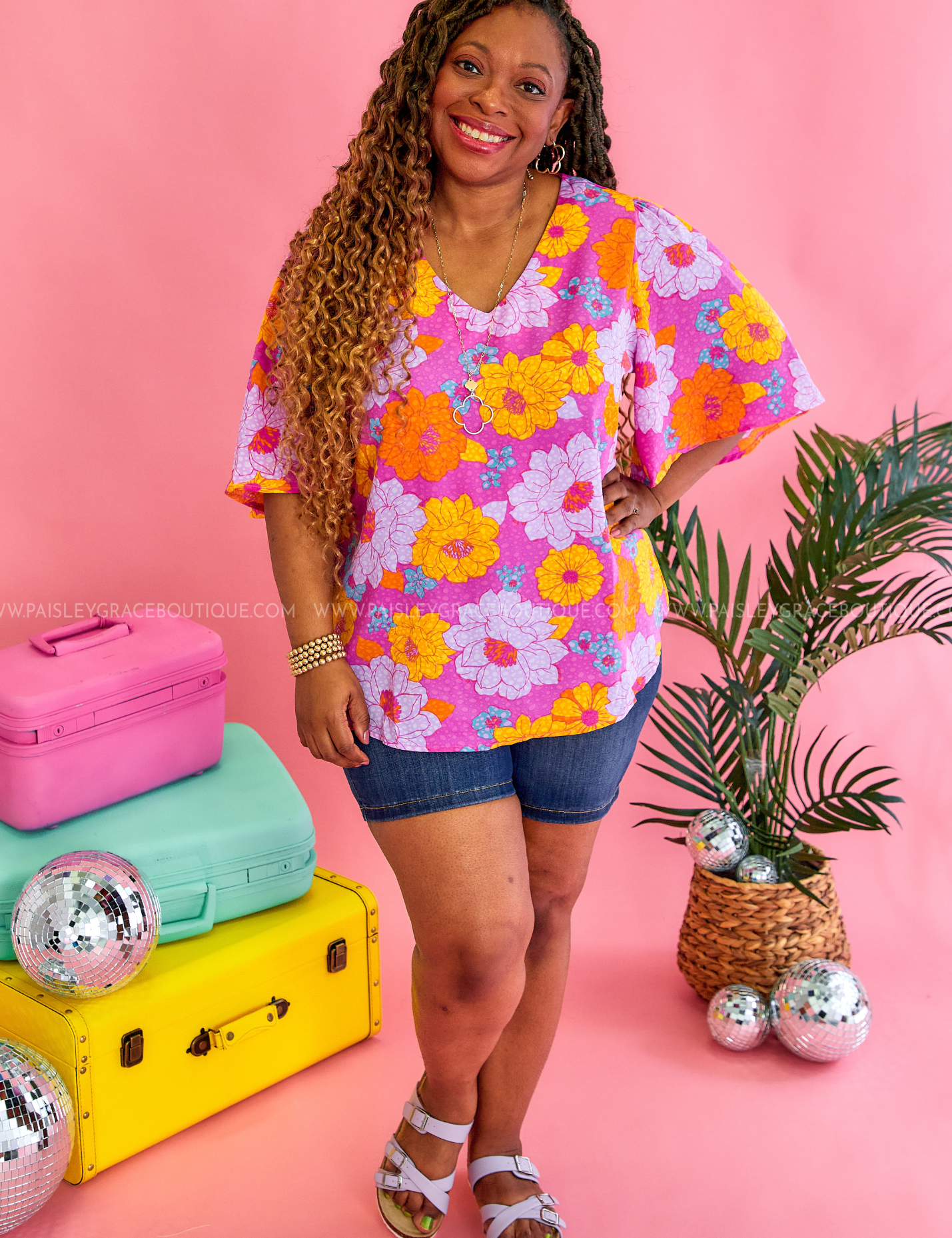 Groovy Flashback Top - LAST ONES FINAL SALE