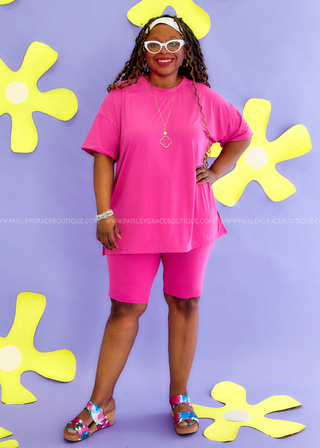 Emily Butter Soft Set - Fuchsia* FINAL SALE *