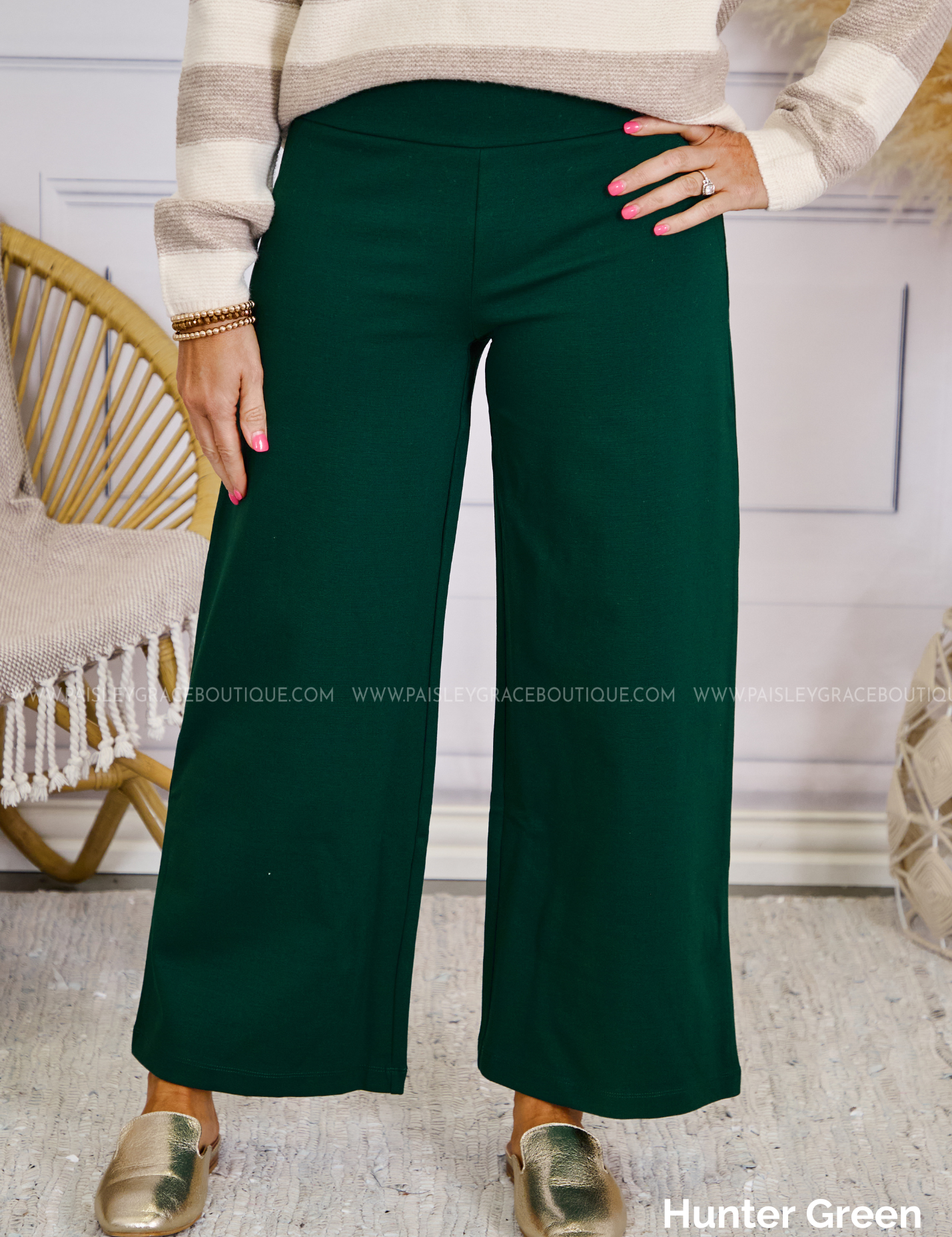 Chic Solid Wide Leg Crop - 10 Colors* FINAL SALE *