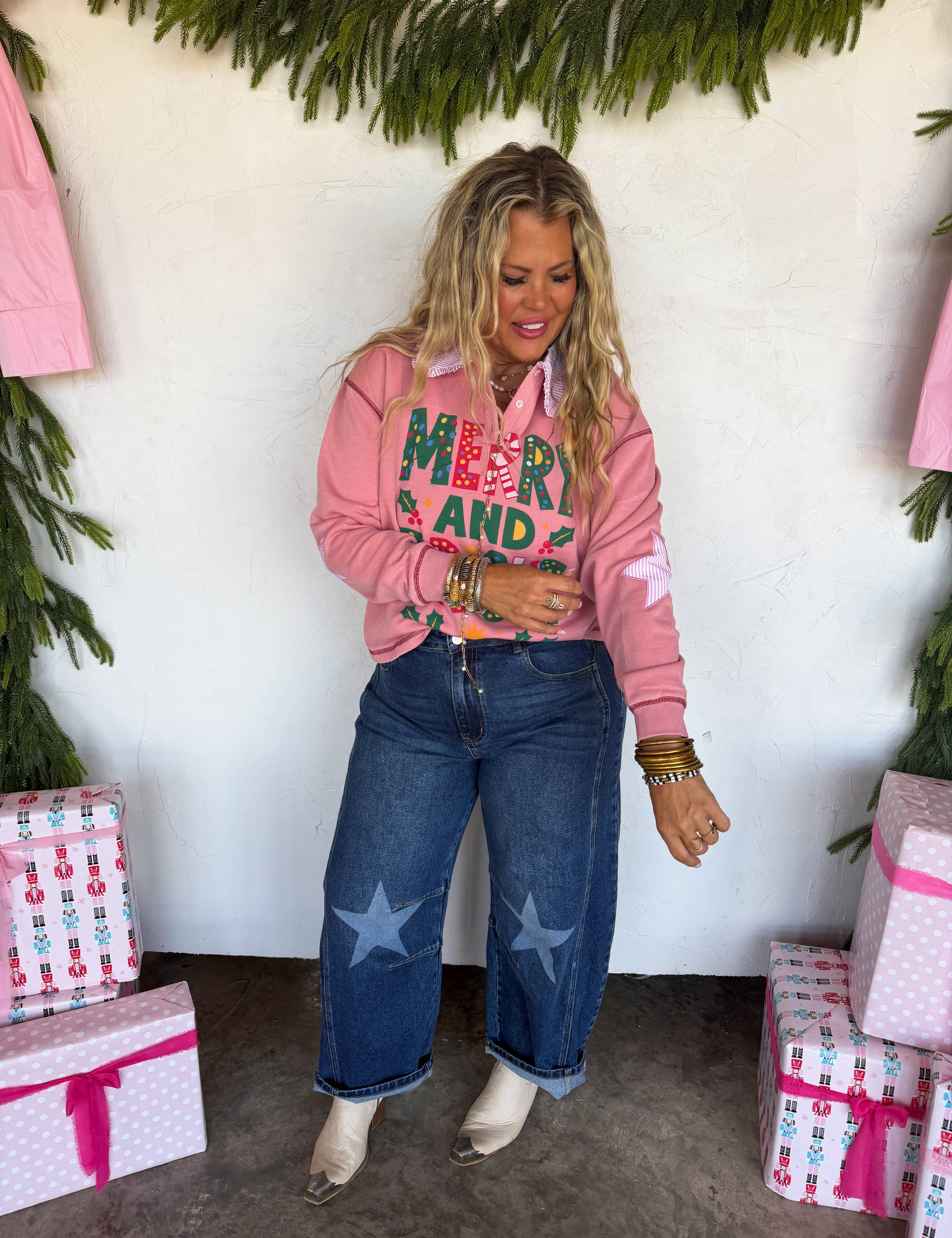 MAKING SPIRITS BRIGHT PULLOVER Blakeley - PREORDER