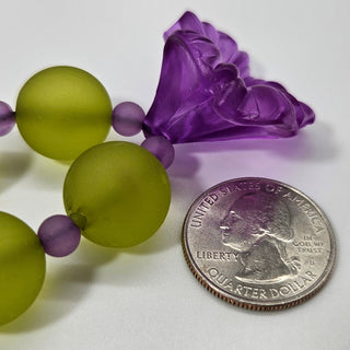Flower Drop Necklace