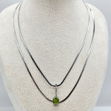 Interchangeable Glass Charm Party - Necklace & Earrings