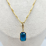 Interchangeable Glass Charm Party - Necklace & Earrings