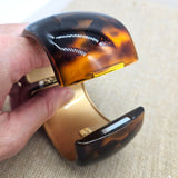 Squared Tortoise Clamper Bracelet