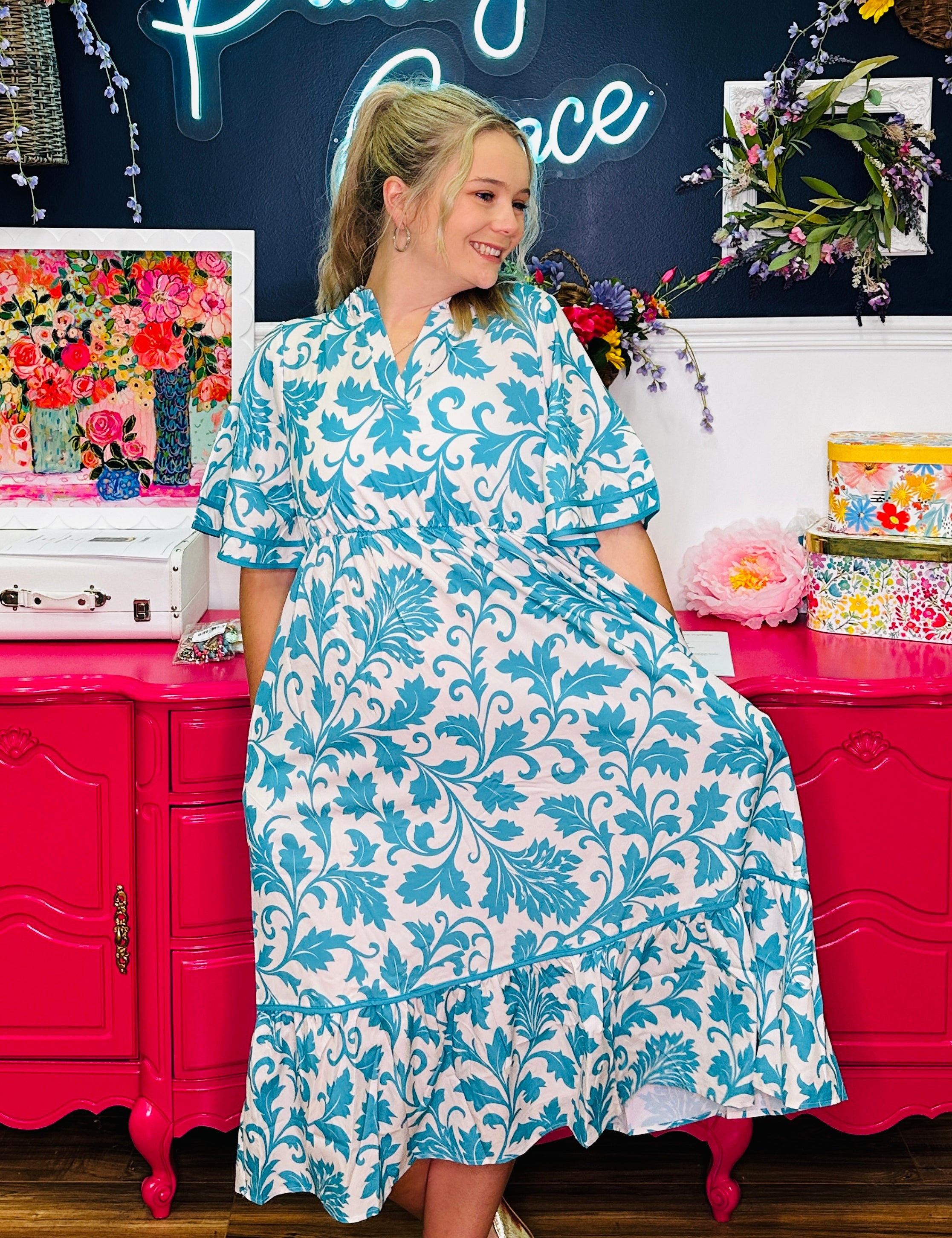 Sweet Harper Maxi Dress