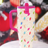 PREORDER- Wrapped in Lights Sleek Tumbler