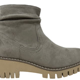 Dashing Slouched Boot by Very G - Grey - LAST ONES FINAL SALE