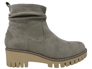 DEAL Dashing Slouched Boot by Very G - Grey - PREORDER