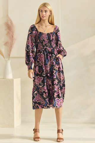 Paisley Reverie Dress