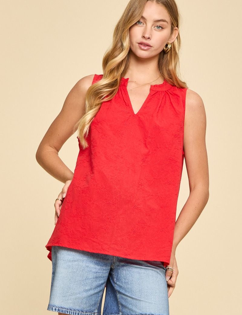 Camellia Sleeveless Top - 6 Colors PREORDER