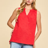 Camellia Sleeveless Top - 6 Colors PREORDER