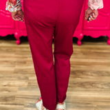 Magic Pants - Cranberry