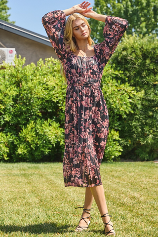 Floral Serenity Dress