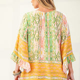 Liza Woven Top - Mustard - LAST ONES FINAL SALE