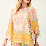 Liza Woven Top - Mustard - LAST ONES FINAL SALE