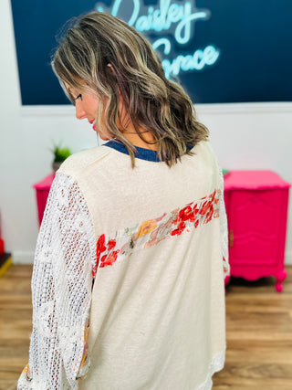 POL Late Checkout Top - Coconut