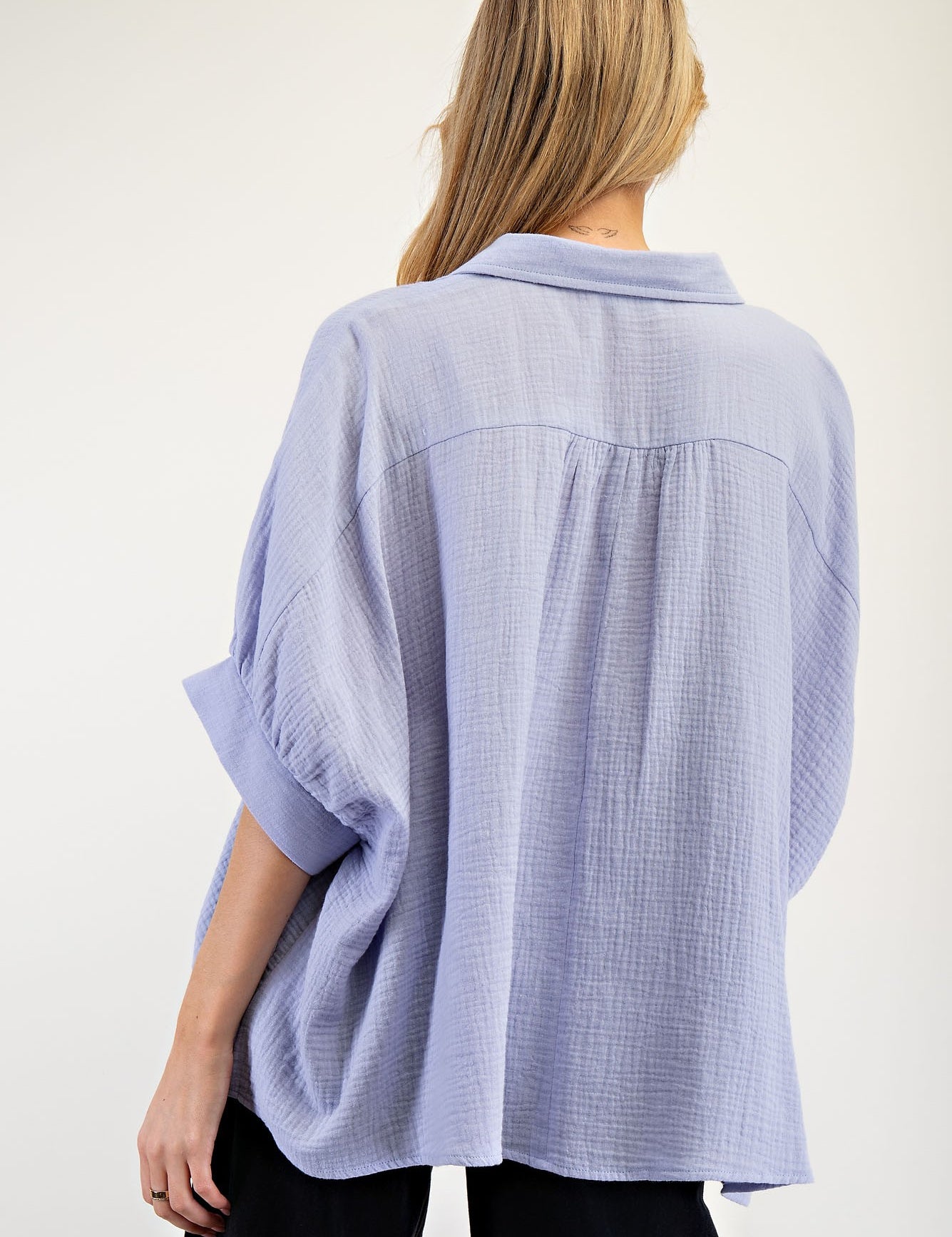 Katya Button Down Top - LAST ONES FINAL SALE