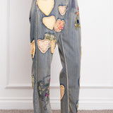 Heart To Heart Pants - Denim - FINAL SALE