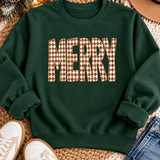 Retro Merry Tee, Longsleeve, or Sweatshirt