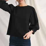 3/4 Sleeve Solid Top - LAST ONES FINAL SALE
