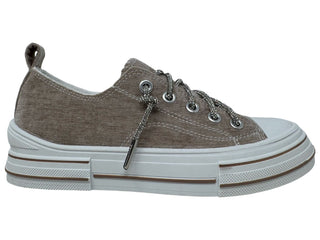 Aman Velvet Sneakers by Very G - Nude - PREORDER