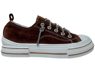 Aman Velvet Sneakers by Very G - Tan - PREORDER