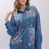 Playful Blossoms Top - FINAL SALE