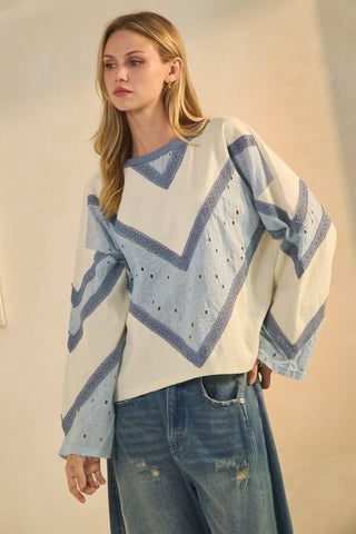 Loose-Fit Long Sleeve Top